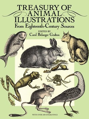 cover image of Treasury of Animal Illustrations